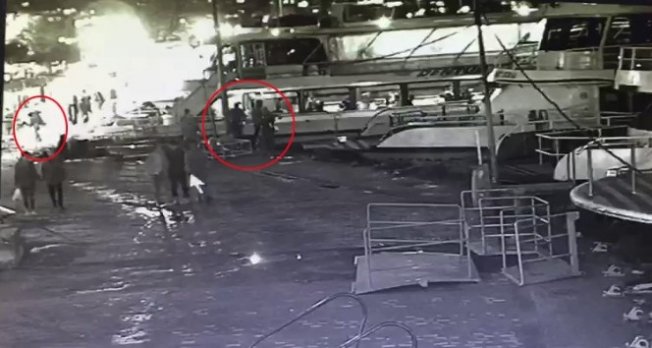 Üsküdar’da oltadan kopan kurşun bir kişiyi yaraladı