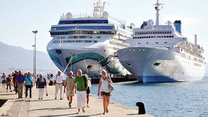 2017 yılında 307 gemi geldi