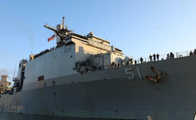 ABD savaş gemisi Gürcistan'da