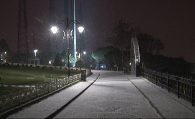 Kar, İstanbul’un  Anadolu Yakasında da etkili oldu