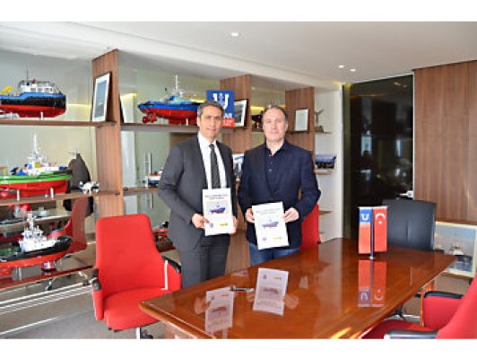 Uzmar'dan Avrupa ve Türkiye'nin ilk TIER III Römorkörü