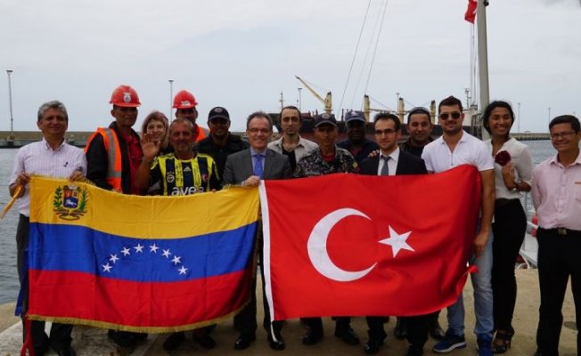 Dünya turuna çıkan Türk denizci Venezuela'dan uğurlandı