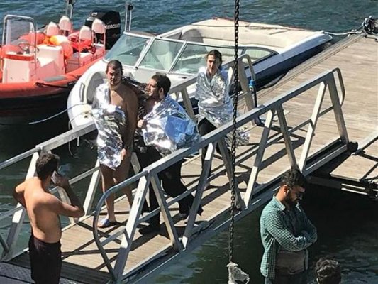 Fethiye'de tekne battı, 71 üniversiteli kurtarıldı