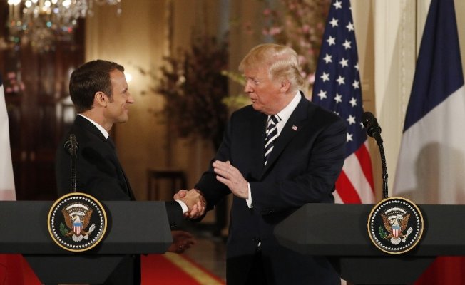 Macron ve Trump’tan İran açıklaması