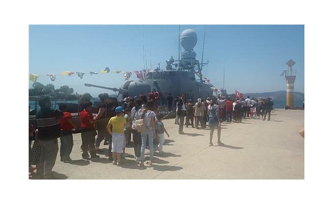 Tcg Fırtına, 23 Nisan&#039;da Güllük&#039;te Ziyarete Açıldı