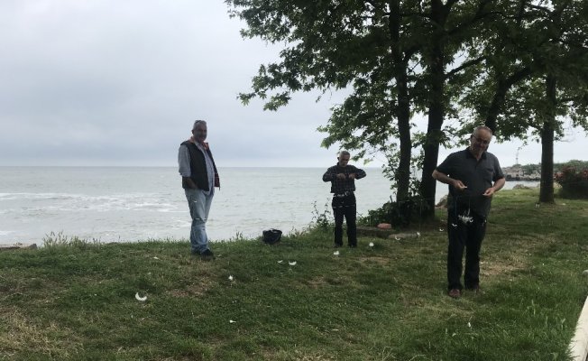 Balıkçılar çapara oltası yapımına başladı