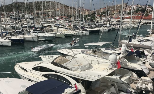 Çeşme Marina’da Başarılı Yangın Tatbikatı