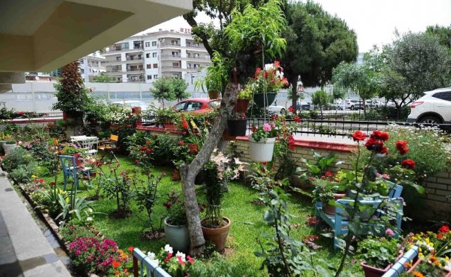 En güzel balkon ve bahçeler seçiliyor