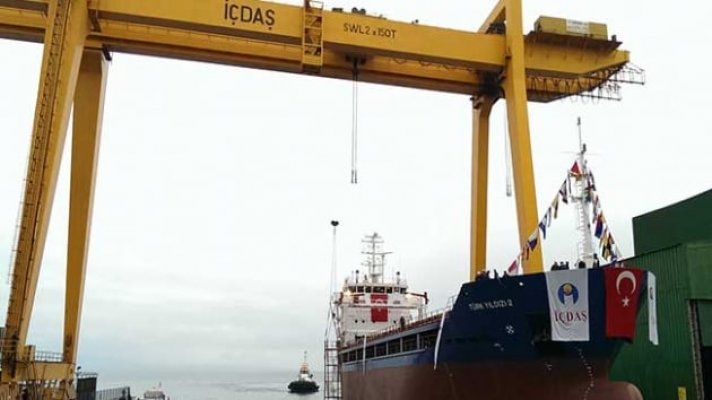 İlk uçak gemisi için inşa havuzu yapılıyor