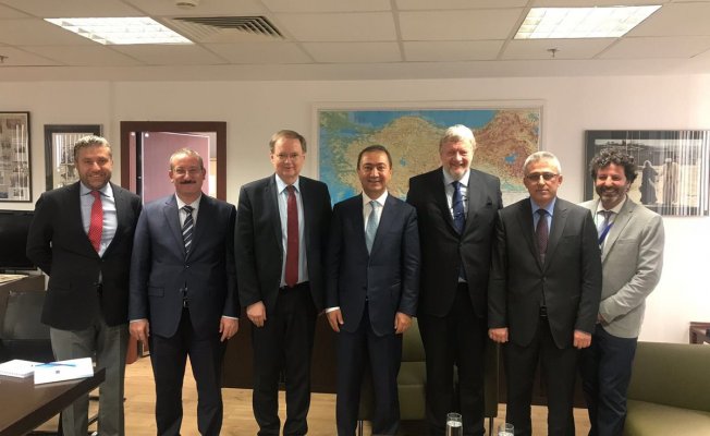 Müsteşar Aka'dan AB Türkiye Büyükelçiliği'ne Ziyaret