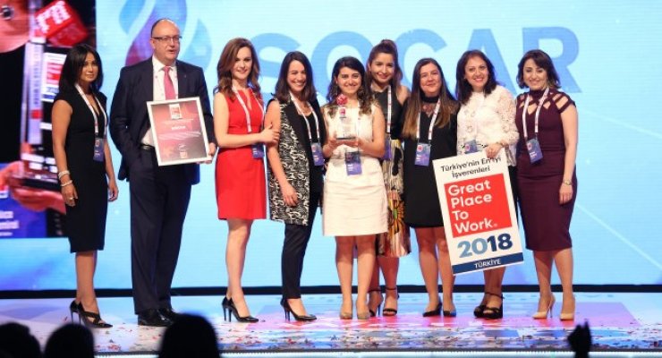 SOCAR Türkiye'ye En İyi İşveren Ödülü