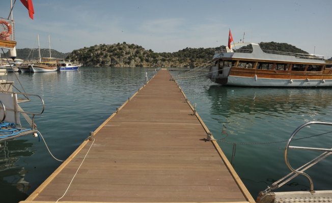 Üçağız İskelesi Hizmete Açıldı