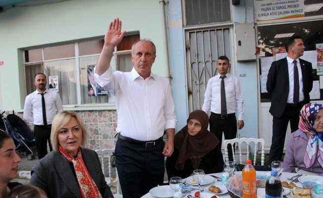 Muharrem İnce, köyünde iftar yemeği verdi