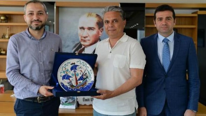 Gemi mühendislerinden Başkan Uysal&#039;a ziyaret