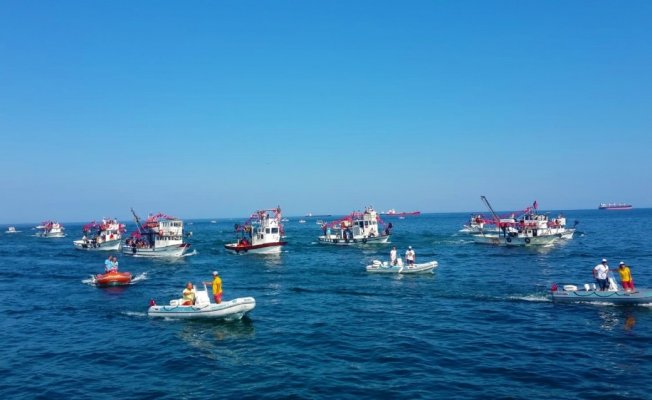Kabotaj Bayramına özel muhteşem gösteri