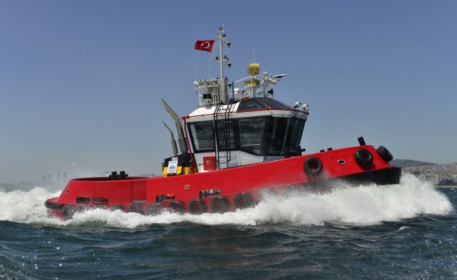 Sanmar&#039;dan Gökçay serisi liman römorkörü