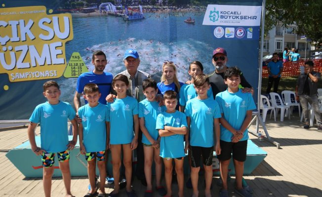 Açık Su Yüzme Şampiyonası Gerçekleşti