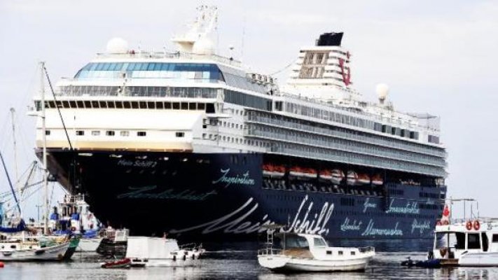 Bodrum'a deniz yoluyla 1755 turist geldi