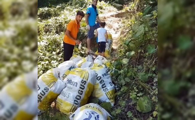 Kandıra sahillerini çöp yuvasına döndüren tatilcilere tepki