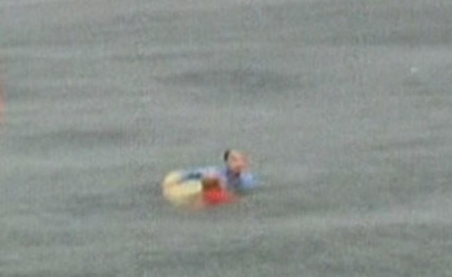 Bostancı açıklarında denize helikopter düştü