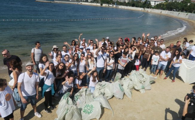 Deniz gönüllüleri kıyılara akın etti