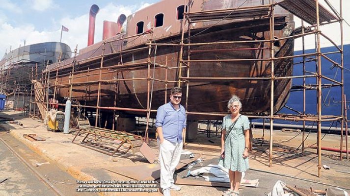 Kahraman torunları Kartal istimbotta