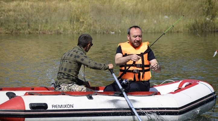 Olta balıkçılığı yarışmasının Türkiye finali Kırıkkale'de yapıldı