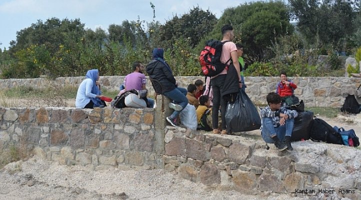 Çanakkale'de 41 mülteci yakalandı
