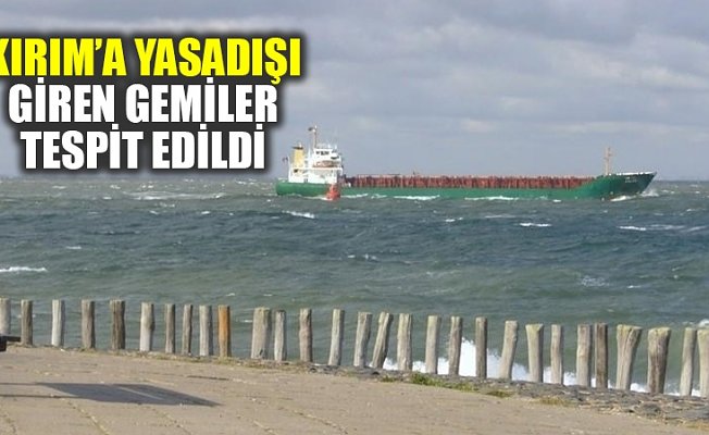 Eylül’de Kırım’a yasa dışı giren gemi sayısı açıklandı