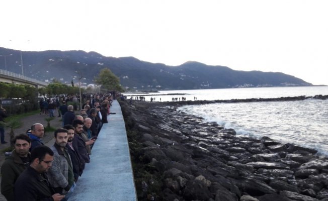 Giresun’da bir kişi denize düşerek kayboldu