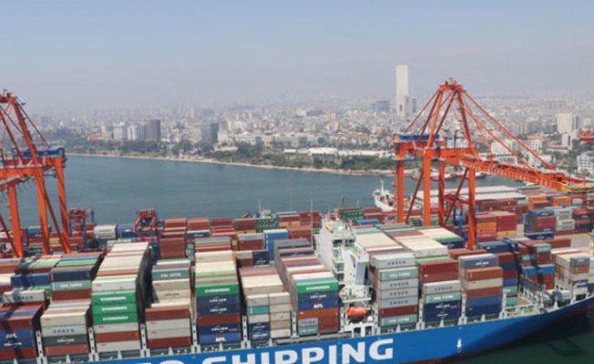 Mersin Limanı'nda yük trafiği 20,2 milyon tona yükseldi
