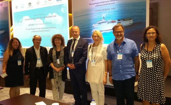 &quot;Sualtı Kültürel Mirası ve Denizde Bilimsel Araştırmaların Hukuki Rejimi Çalıştayı&quot; başladı.