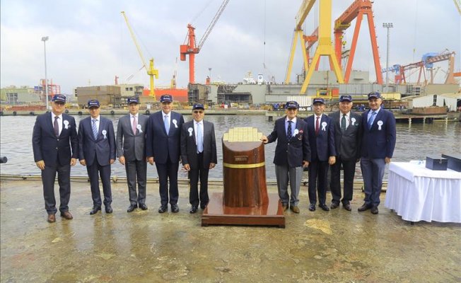 T.Adalyn Tankeri RMK Marine’de Törenle Denize İndirildi