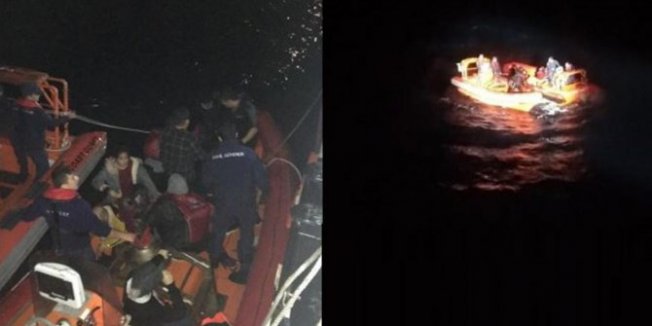 Bodrum açıklarında göçmen teknesi battı: 1 ölü