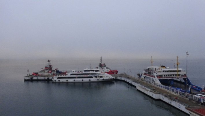 Çanakkale Boğazı Sis Sebebiyle Kapatıldı