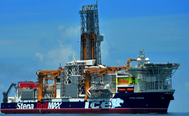 Exxonmobil'in sondaj gemisi bölgede