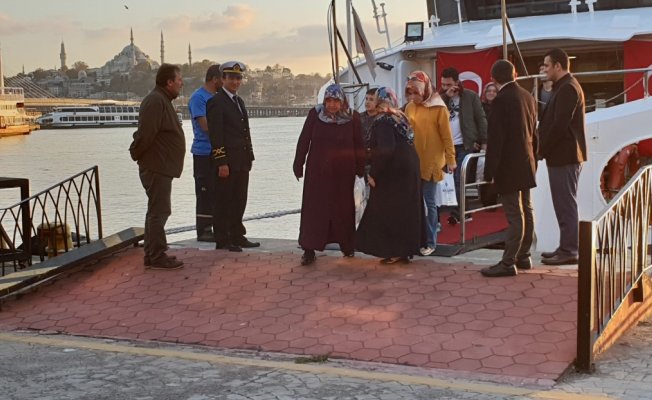 İBB’den Şehit ve Gazi Ailelerine Boğaz Turu