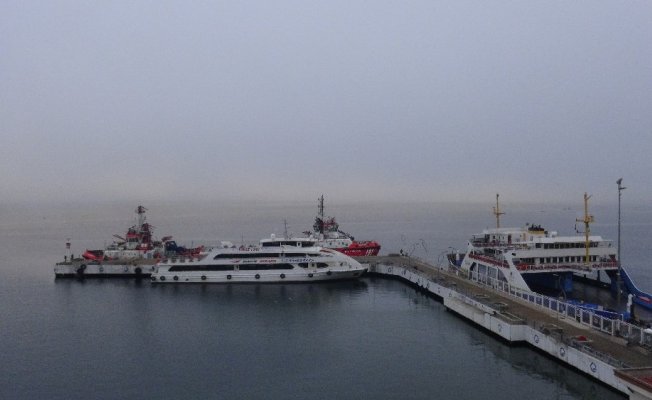 Kuzey Ege’de feribot seferlerine fırtına engeli