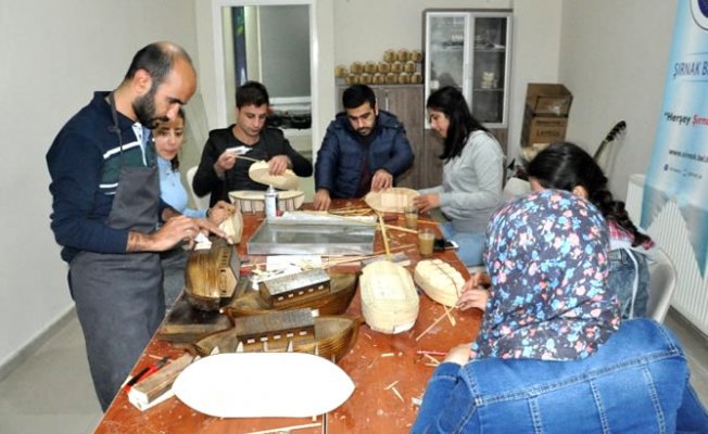 Şırnak’ta gemi maketi üretiyorlar