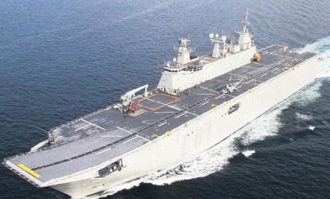 TCG Anadolu bir yıl erken teslim edilecek