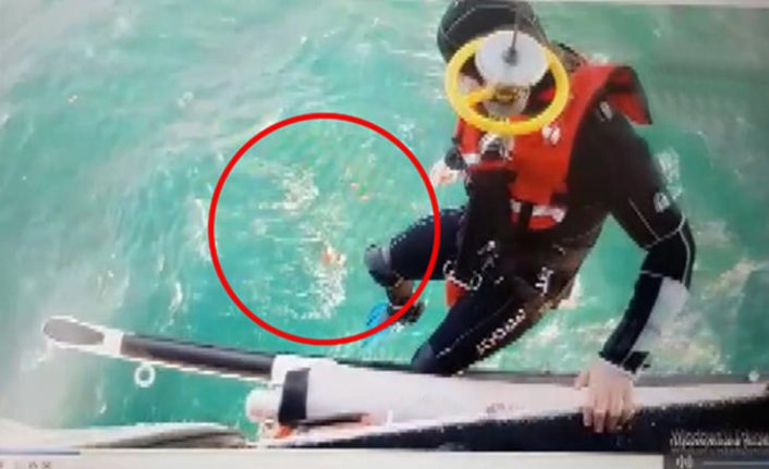 Batan gemideki mürettebat böyle kurtarıldı