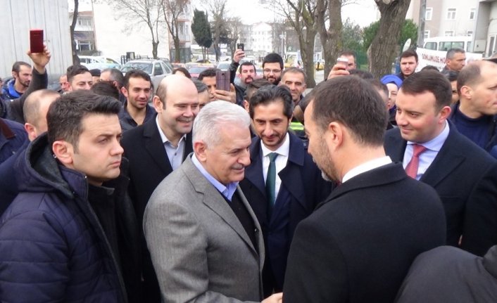 İBB Adayı Binali Yıldırım, Silivri’de  Cumhur İttifakı Adayı  için destek istedi