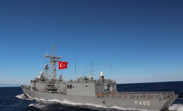 &quot;Mavi Vatan-2019 Tatbikatı Akdeniz&quot; etabı devam ediyor