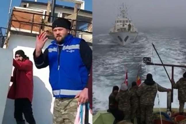 Türk balıkçı teknesine ateş açıldı!