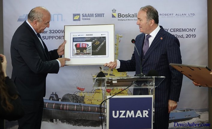 Uzmar, SST Tsimshian Warrior&#039;u teslim etti