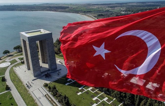 Çanakkale zaferinin 104. yıl dönümü