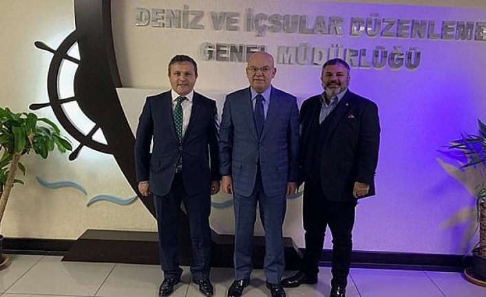 İMEAK DTO Aliağa Şubesi’nden Ahmet Selçuk Sert’e  ziyaret