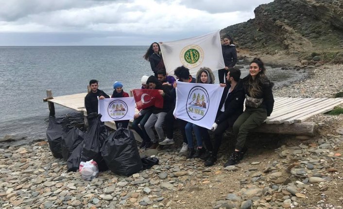 Yıldızkoy&#039;da kıyı temizliği