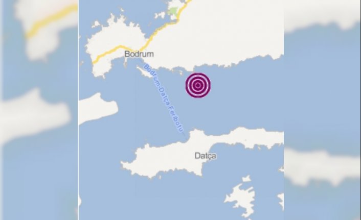 Bodrum’da 4.2 şiddetinde deprem