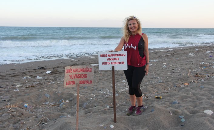 Carettaların ender yuvalama alanında festival tepki çekti